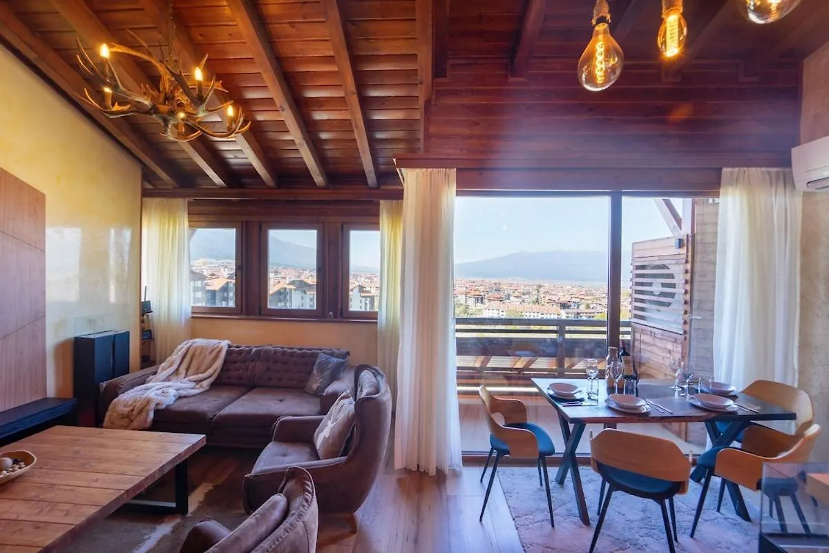 Host2U Penthouse 2-Bedrooms The Best View - Free Parking 班斯科 0*,